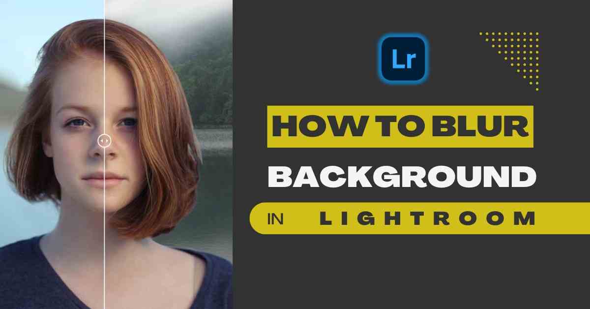 How to Blur Background in Lightroom